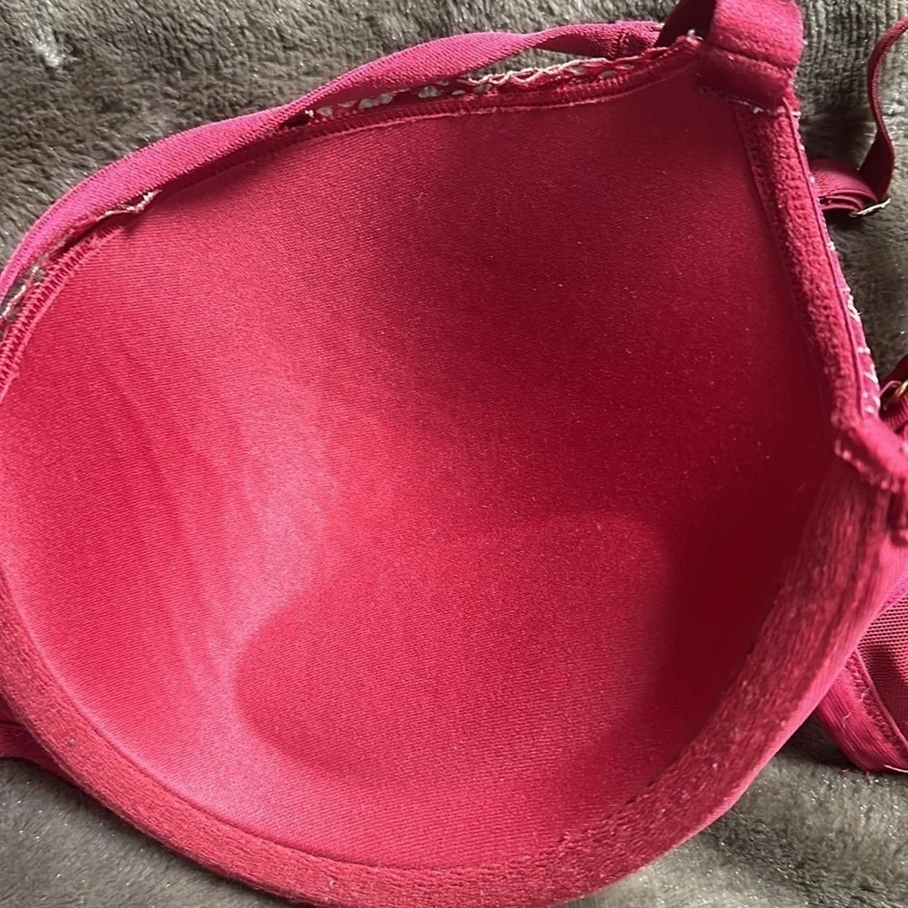 CACIQUE Boost Balconette Dark Red Sz 38DD